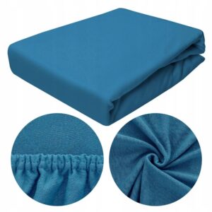 Prześcieradło z gumką cotton world jersey 200 x 220 cm