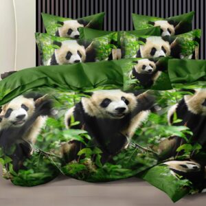 Komplet pościeli Milano PANDA kołdra 160cm x 200 poduszka 70x80cm 4 części